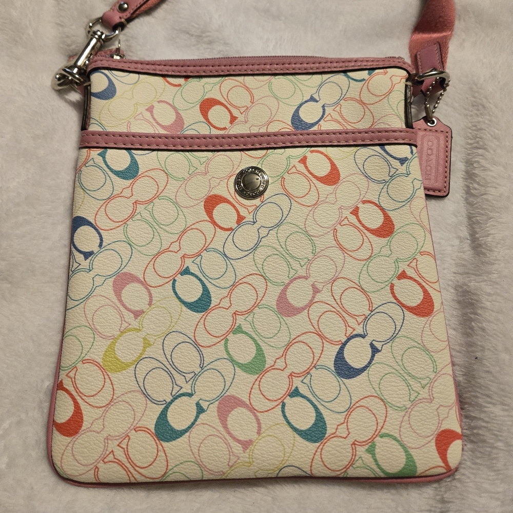 Coach Colorful Signature Crossbody Bag